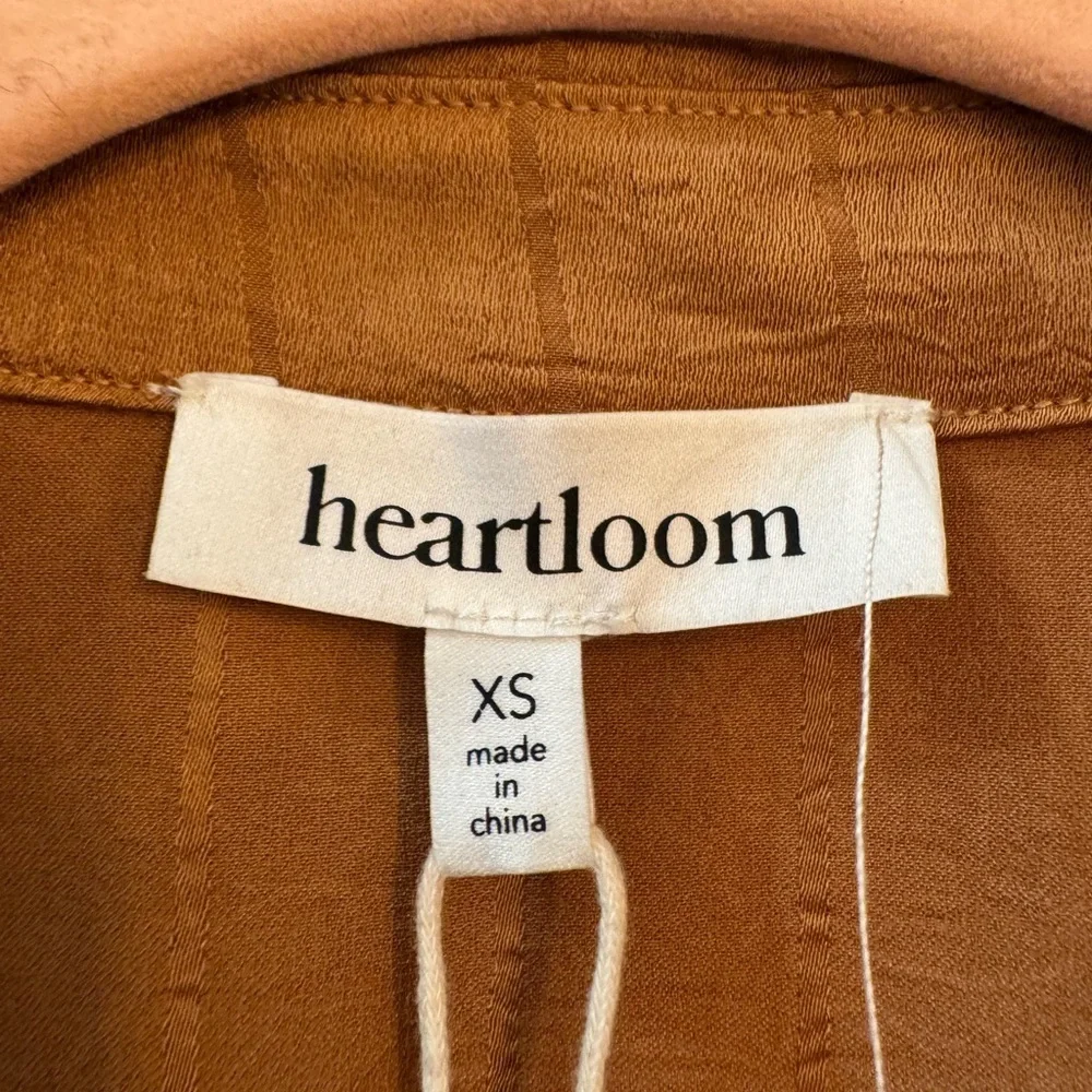 Heartloom Tan Long Sleeve Dress